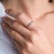 Серебряное кольцо Platina 01-0406-00-401-0200 с фианитом
