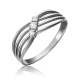 Кольцо из белого золота Platina 01-0516-00-101-1120-30 с бриллиантом