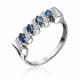 Серебряное кольцо Platina 01-0572-00-404-0200 с фианитом