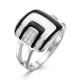 Серебряное кольцо АЛЬКОР 01-0601/ЭМ22-00