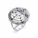 Серебряное кольцо АЛЬКОР 01-0644/0КЦ1-00 с фианитом