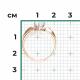 Кольцо из комбинированного золота Platina 01-0926-00-501-1111-38 с фианитом