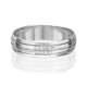 Обручальное кольцо из белого золота Platina с бриллиантом 01-1240-00-101-1120-30