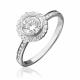 Серебряное кольцо Platina 01-1279-00-401-0200 с фианитом