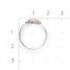 Серебряное кольцо Platina 01-1287-00-207-0200 с топазом и фианитом