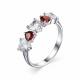 Серебряное кольцо АЛЬКОР 01-1332/0КЦ2-00 с фианитом