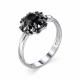 Серебряное кольцо АЛЬКОР 01-1400/0КЦ1-00 с фианитом
