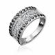 Серебряное кольцо Platina 01-1420-00-403-0200 с фианитом