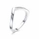 Серебряное кольцо АЛЬКОР 01-1566/00КЦ-00 с фианитом