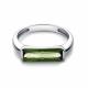 Серебряное кольцо АЛЬКОР 01-1641/00ТК-00 с ювелирным кристаллом