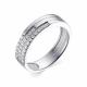 Серебряное кольцо АЛЬКОР 01-1693/00КЦ-00 с фианитом