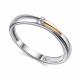 Серебряное кольцо АЛЬКОР с золотой накладкой и бриллиантом 01-1793/000Б-00