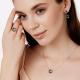 Серебряное кольцо АЛЬКОР 01-2079/0ЧБК-00 с ювелирным кристаллом