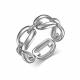 Серебряное кольцо АЛЬКОР 01-2221/00КЦ-00 с фианитом