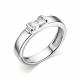 Серебряное кольцо АЛЬКОР 01-2227/00КЦ-00 с фианитом