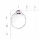 Серебряное кольцо Platina 01-2322-00-209-0200 с фианитом и аметистом