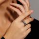 Серебряное кольцо АЛЬКОР 01-2393/00КЦ-17 с фианитом