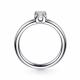 Серебряное кольцо АЛЬКОР 01-2537/00СВ-00 с Swarovski