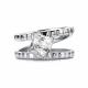 Серебряное кольцо АЛЬКОР 01-2545/00СВ-00 с фианитом