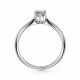 Серебряное кольцо АЛЬКОР 01-2546/00СВ-00 с фианитом