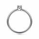 Серебряные кольца АЛЬКОР с муассанитом 01-2699/000М-00