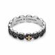 Серебряное кольцо АЛЬКОР 01-2816/000Б-17 с бриллиантом