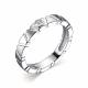 Серебряное кольцо АЛЬКОР 01-2878/000Б-00 с бриллиантом
