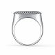 Серебряное кольцо АЛЬКОР 01-2964/00КЦ-00 с фианитом