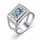 Серебряное кольцо АЛЬКОР 01-2997/0ШТЛ-00 с шпинелью
