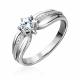 Серебряное кольцо Platina 01-3054-00-401-0200 с фианитом