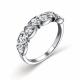 Серебряное кольцо АЛЬКОР 01-3111/00КЦ-00 с фианитом