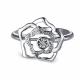 Серебряное кольцо АЛЬКОР 01-3194/000Б-00 с бриллиантом