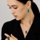Серебряное кольцо АЛЬКОР 01-3236/ЮСТЛ-00 с ювелирным кристаллом