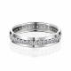 Серебряное кольцо Platina 01-3268-00-401-0200 с фианитом