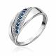 Серебряное кольцо Platina 01-3278-00-404-0200 с фианитом