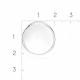 Серебряное кольцо Platina 01-3278-00-404-0200 с фианитом