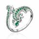 Серебряное кольцо Platina 01-3337-00-404-0200 с фианитом