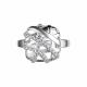 Серебряное кольцо АЛЬКОР 01-3347/00КЦ-00 с фианитом