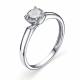 Серебряное кольцо АЛЬКОР 01-3496/00КЦ-00 с фианитом