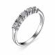 Серебряное кольцо АЛЬКОР 01-3664/000Б-00