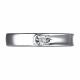 Серебряное кольцо АЛЬКОР 01-3715/000Б-00 с бриллиантом