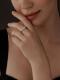 Серебряное кольцо Алькор с золотой накладкой и бриллиантом 01-3892/000Б-00