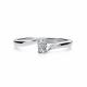 Серебряное кольцо АЛЬКОР 01-4138/000Б-00 с бриллиантом