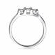 Серебряное кольцо АЛЬКОР 01-4139/000Б-00 с бриллиантом