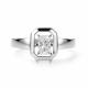 Серебряное кольцо АЛЬКОР с танцующим горным хрусталём 01-4221/00ГХ-00