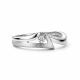 Серебряное кольцо АЛЬКОР 01-4329/000Б-00 с бриллиантом