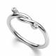 Серебряное кольцо АЛЬКОР 01-4332/00КЦ-00 с фианитом