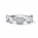 Серебряное кольцо АЛЬКОР 01-4349/00КЦ-00 с фианитом
