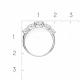Серебряное кольцо Platina 01-4375-00-401-0200 с фианитом