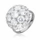 Серебряное кольцо Platina 01-4377-00-401-0200 с фианитом